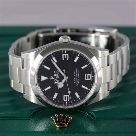 used rolex explorer 39mm